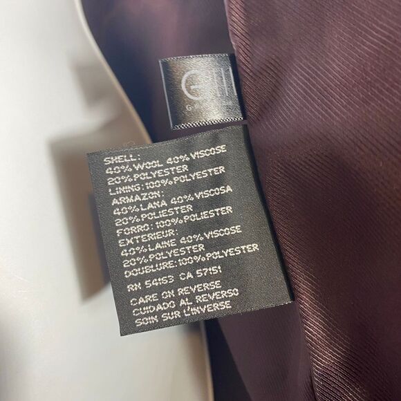 Jones New York Coat Size 6 excellent condition - Picture 11 of 12